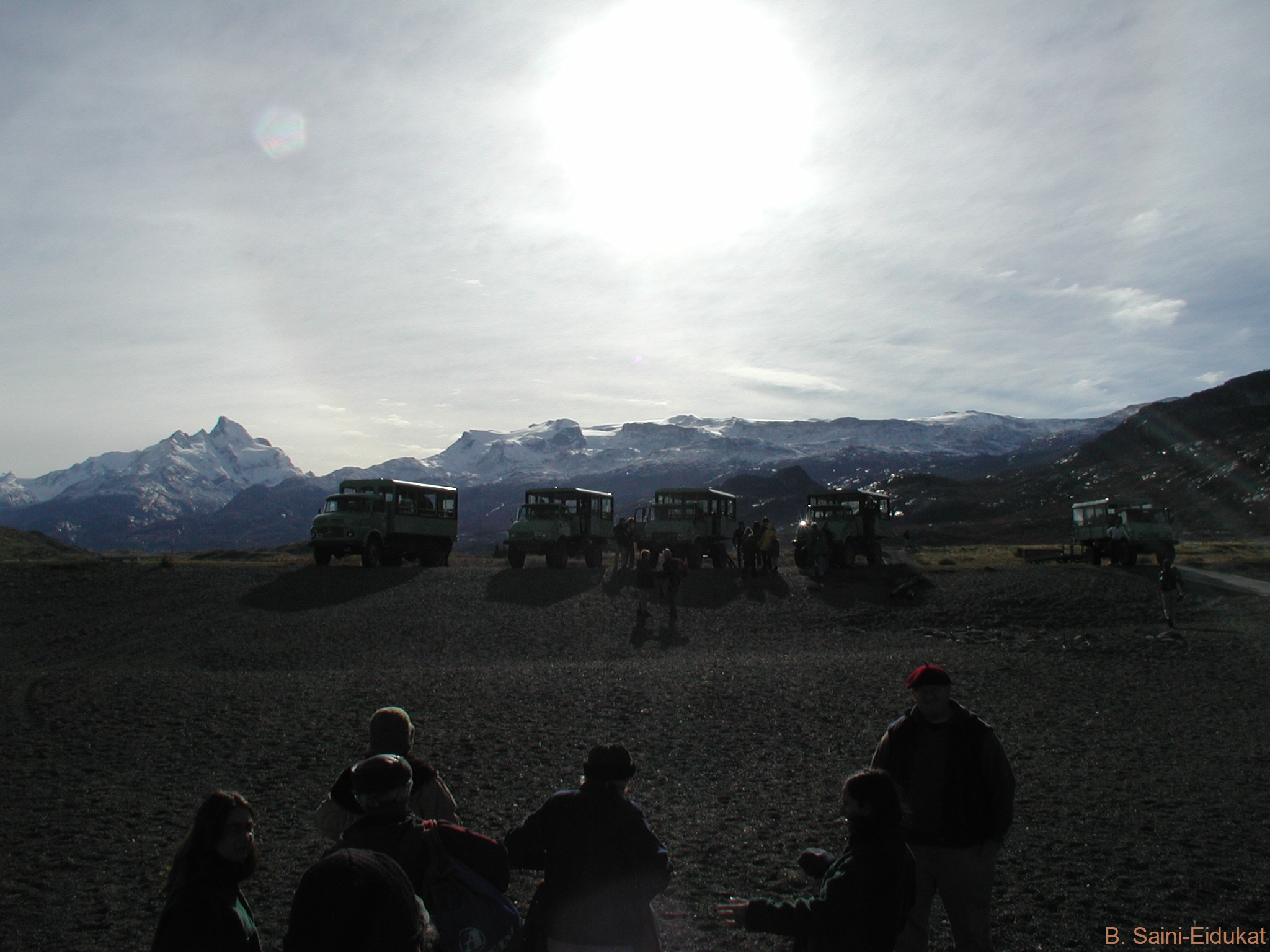 landscape near Upsala glacier Argentina